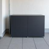 Balkonschrank Sideboard Anthrazit