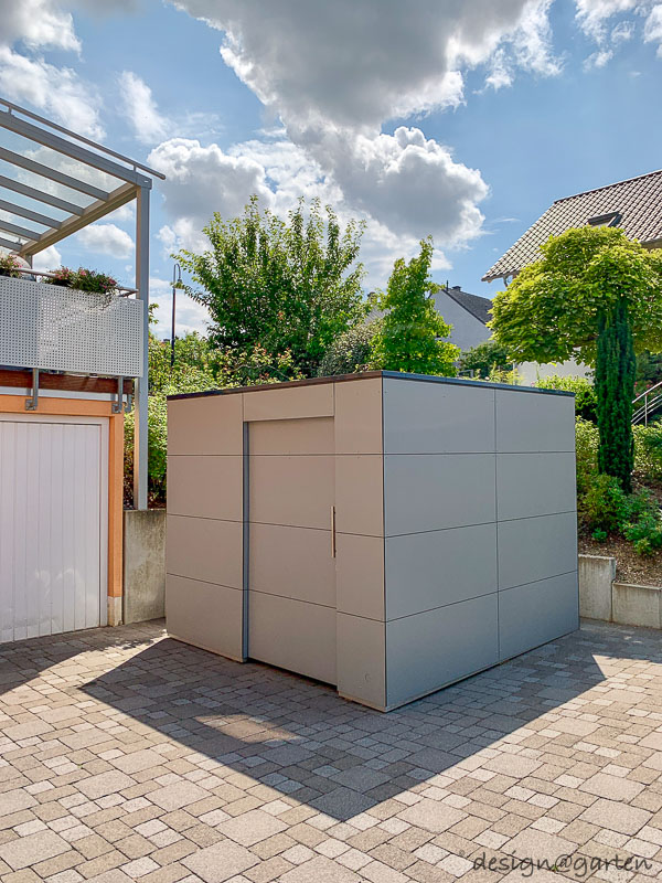 quadratisch, praktisch: Design Gartenhaus @gart zwei XXL, 300 cm x 300 cm in 54396 Trier 6