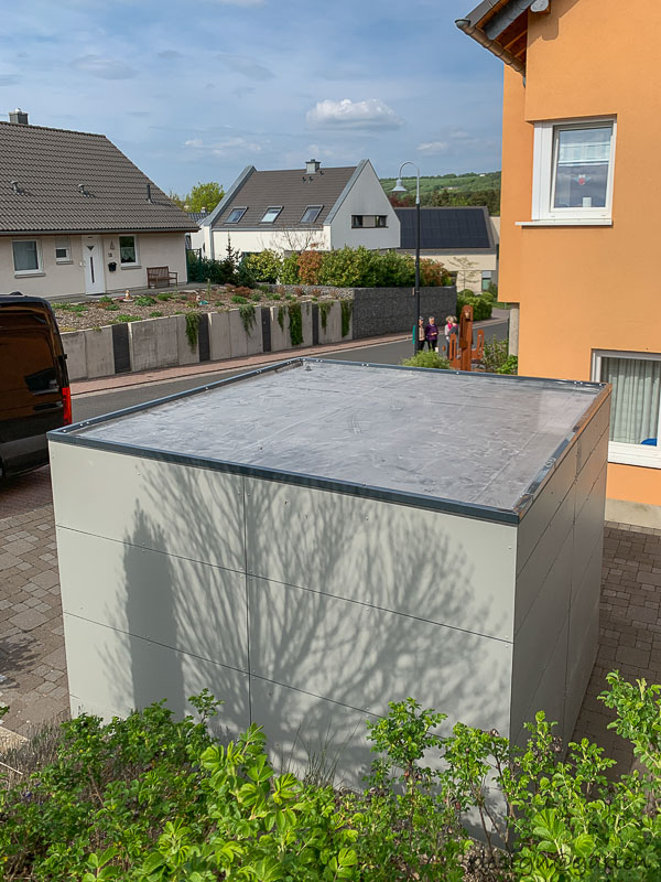 quadratisch, praktisch: Design Gartenhaus @gart zwei XXL, 300 cm x 300 cm in 54396 Trier 4