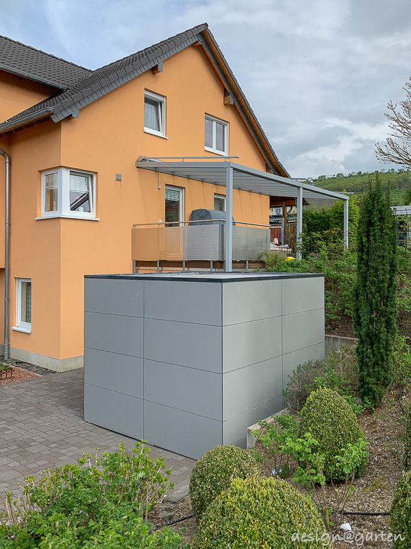 quadratisch, praktisch: Design Gartenhaus @gart zwei XXL, 300 cm x 300 cm in 54396 Trier 3